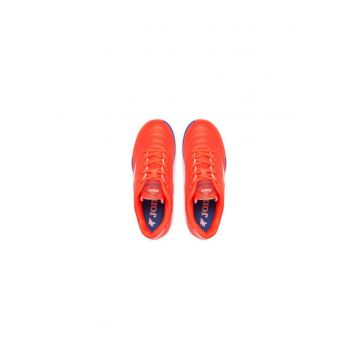 Ghete de fotbal unisex  TOJS2507TF - Piele ecologica - Corai
