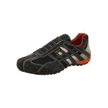 Pantofi sport barbati  Snake - Material textil - Negru
