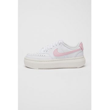 Pantofi sport Court Vision Alta din piele si piele ecologica