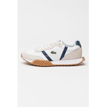 Pantofi sport cu garnituri din piele intoarsa Spin