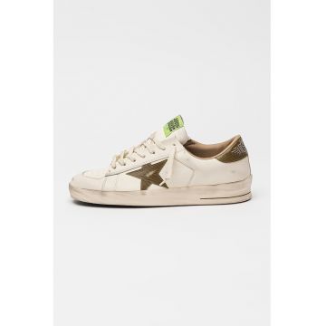 Pantofi sport din piele cu logo Stardan