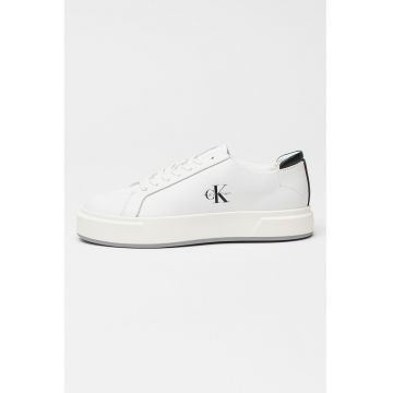 Pantofi sport din piele cu logo