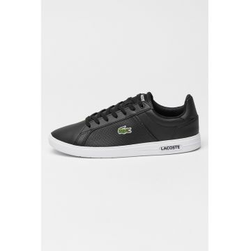 Pantofi sport din piele si piele ecologica cu aspect cu perforatii Lite Base