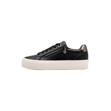 Pantofi sport flatform cu fermoar