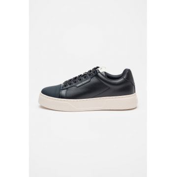 Pantofi sport low-cut din piele ecologica