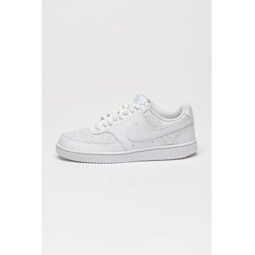 Pantofi sport cu insertii de dantela Court Vision