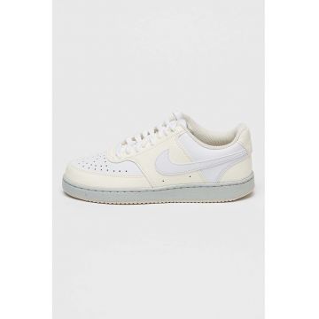 Pantofi sport din piele ecologica Court Vision