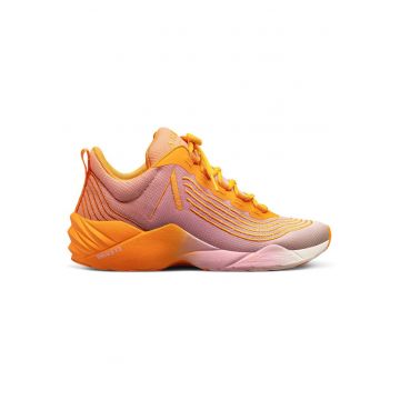 Pantofi sport din plasa cu detalii contrastante