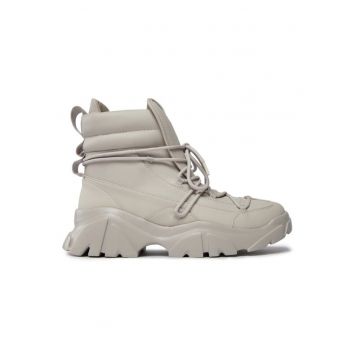 Pantofi sport  pentru Femei - boot flakes - X8M001-XK228-R342 - Argintiu