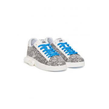 Tenisi barbati 305528858 -  Piele ecologica - Gri