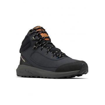 Ghete Trailstorm Peak Mid pentru barbati -  Piele naturala - Negru