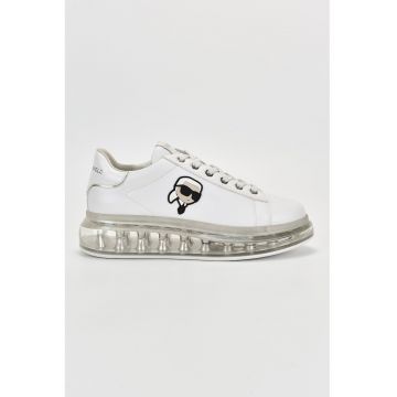 Pantofi sport de piele cu logo