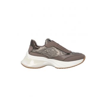 Pantofi sport de piele si piele ecologica