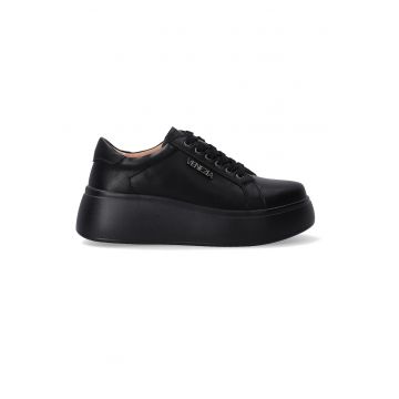 Pantofi sport din piele cu flatform
