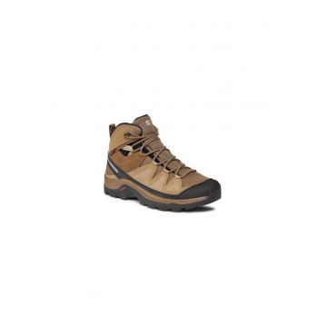 Bocanci trekking barbati  302864034 - Piele naturala - 48 EU - Maro