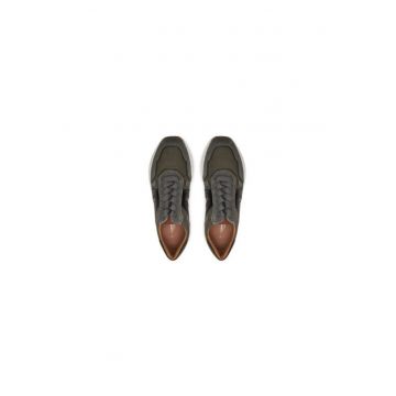 Pantofi sport barbati  304491092 - Piele naturala - Verde