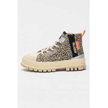 Pantofi sport cu animal print Pallashock Backzip 2