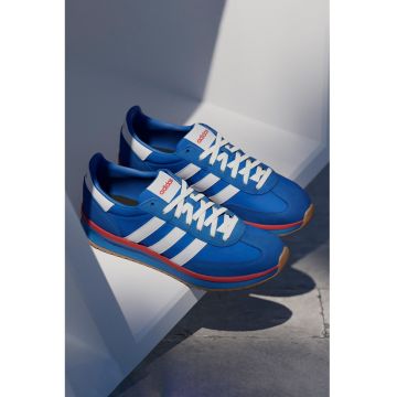 Pantofi sport cu insertii din piele intoarsa Run 70s