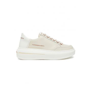 Pantofi sport dama  305200167 - Piele naturala - Bej