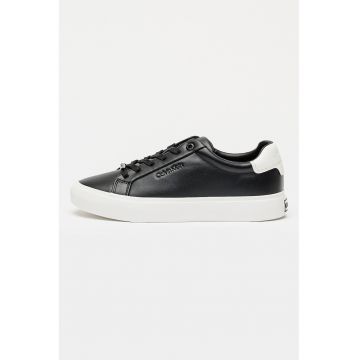Pantofi sport low-cut de piele