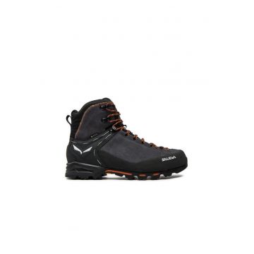 Bocanci trekking barbati  303796440 - Piele naturala - Gri - Gri