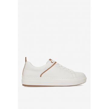 Pantofi dama  5903698192628 - Piele naturala - Alb