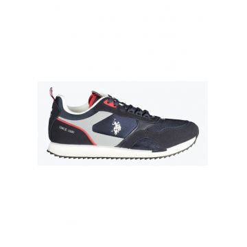 Pantofi sport barbati ETHAN001 cu logo bleumarin