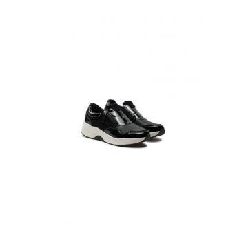 Pantofi sport dama  304272059 - Piele ecologica - Negru