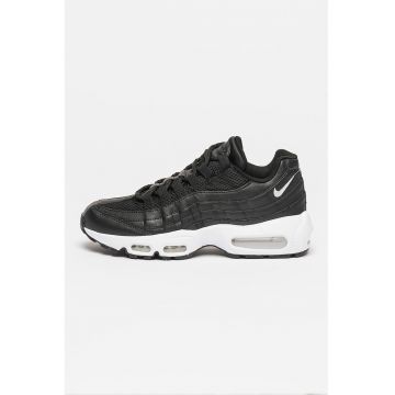Pantofi sport de piele ecologica si plasa Air Max 95