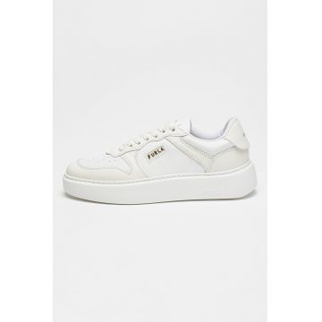 Pantofi sport de piele si piele ecologica