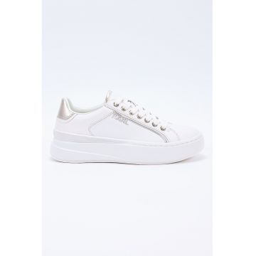 Pantofi sport din piele cu talpa wedge