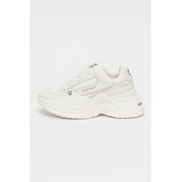 Pantofi sport wedge din piele Temple