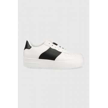 Answear Lab sneakers culoarea alb