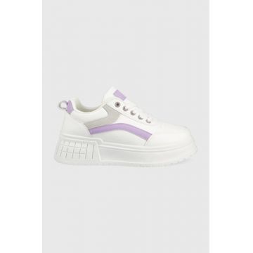 Answear Lab sneakers culoarea alb