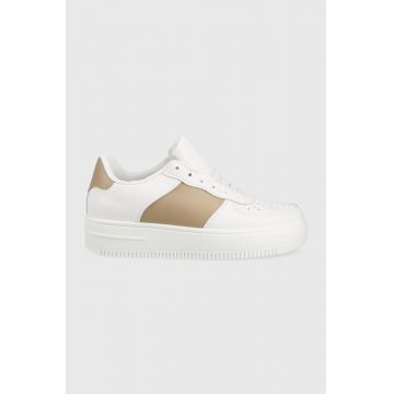 Answear Lab sneakers culoarea alb