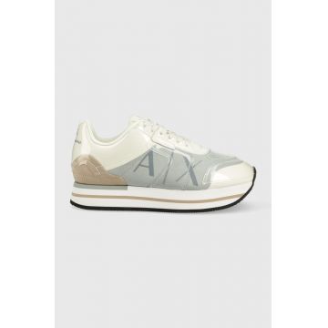 Armani Exchange sneakers culoarea gri