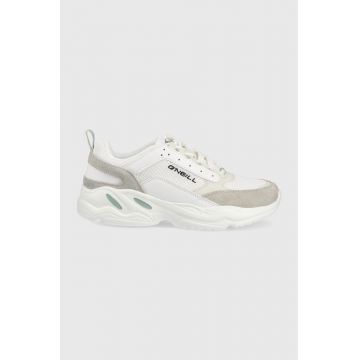 O'Neill sneakers culoarea alb