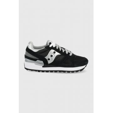 Saucony pantofi Shadow culoarea negru