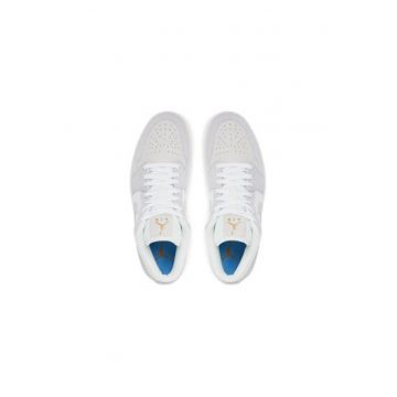 Pantofi sport barbati - CV3043 -  Piele naturala - 41 EU - Alb/Gri