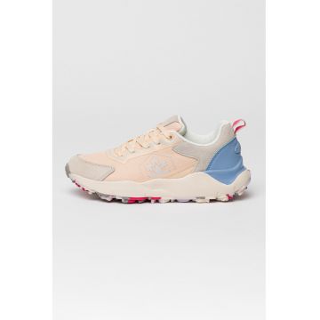 Pantofi sport cu garnituri de piele intoarsa Tecla