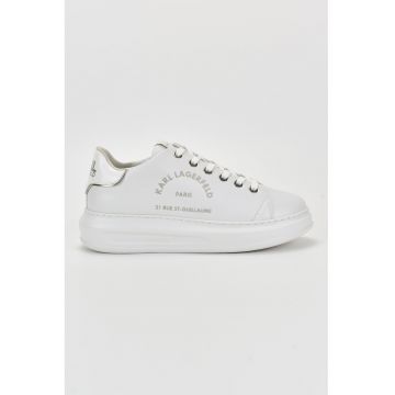 Pantofi sport de piele cu logo