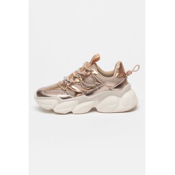 Pantofi sport cu aspect masiv si insertii de plasa Spectator