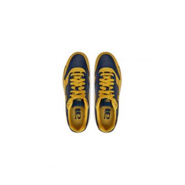 Pantofi sport dama - FJ5479 -  Piele naturala - 42.5 EU - Bleumarin/Galben