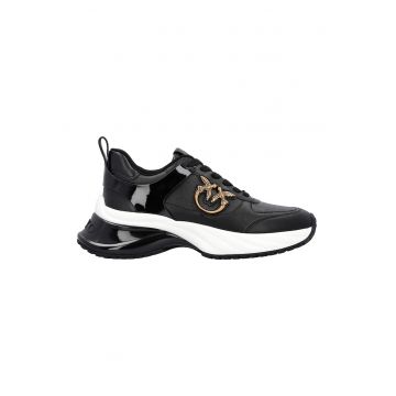 Pantofi sport de piele ecologica si piele Ariel