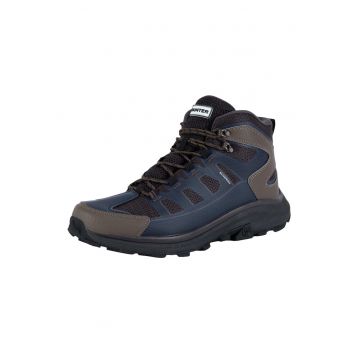 Pantofi trekking  PEAK RT MID WP - albastru/maro - material textil -