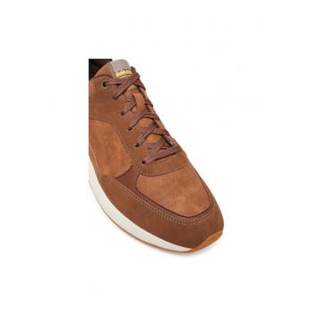 Pantofi sport barbati - 5-13603-42 - S Oliver - Piele ecologica - Maro