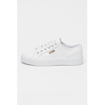 Panotifi sport cu aspect lacuit si logo