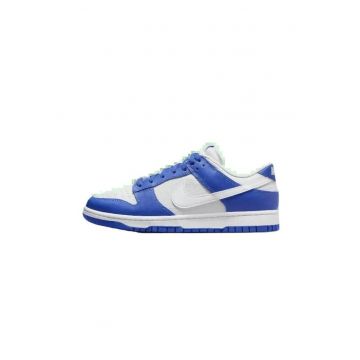 Pantofi sport barbati  Dunk Low - albastru - piele si material textil - design modern - confortabil