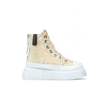 Pantofi sport flatform - din material textil