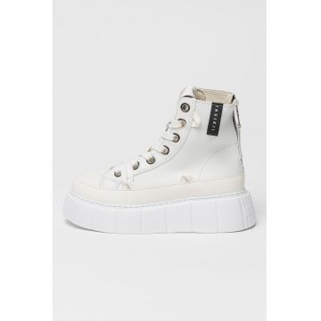 Pantofi sport high-top de piele Matilda